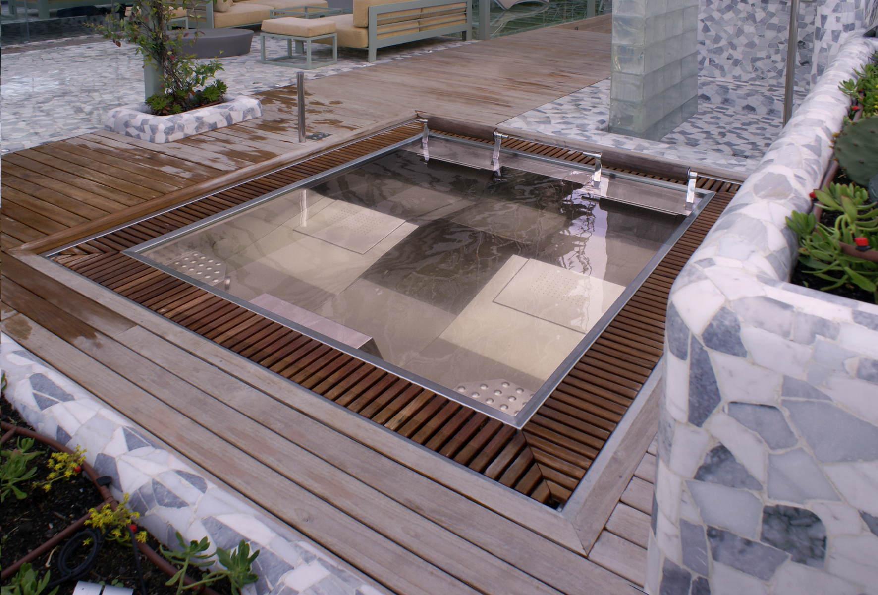 Jacuzzi en inox Mercurio