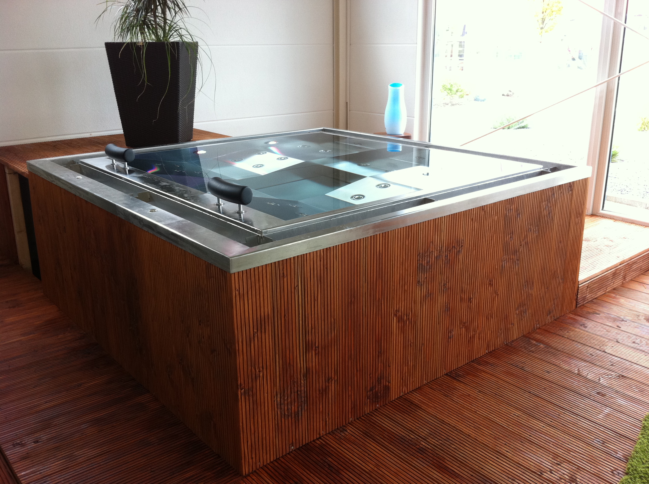 Jacuzzi en inox Elegant