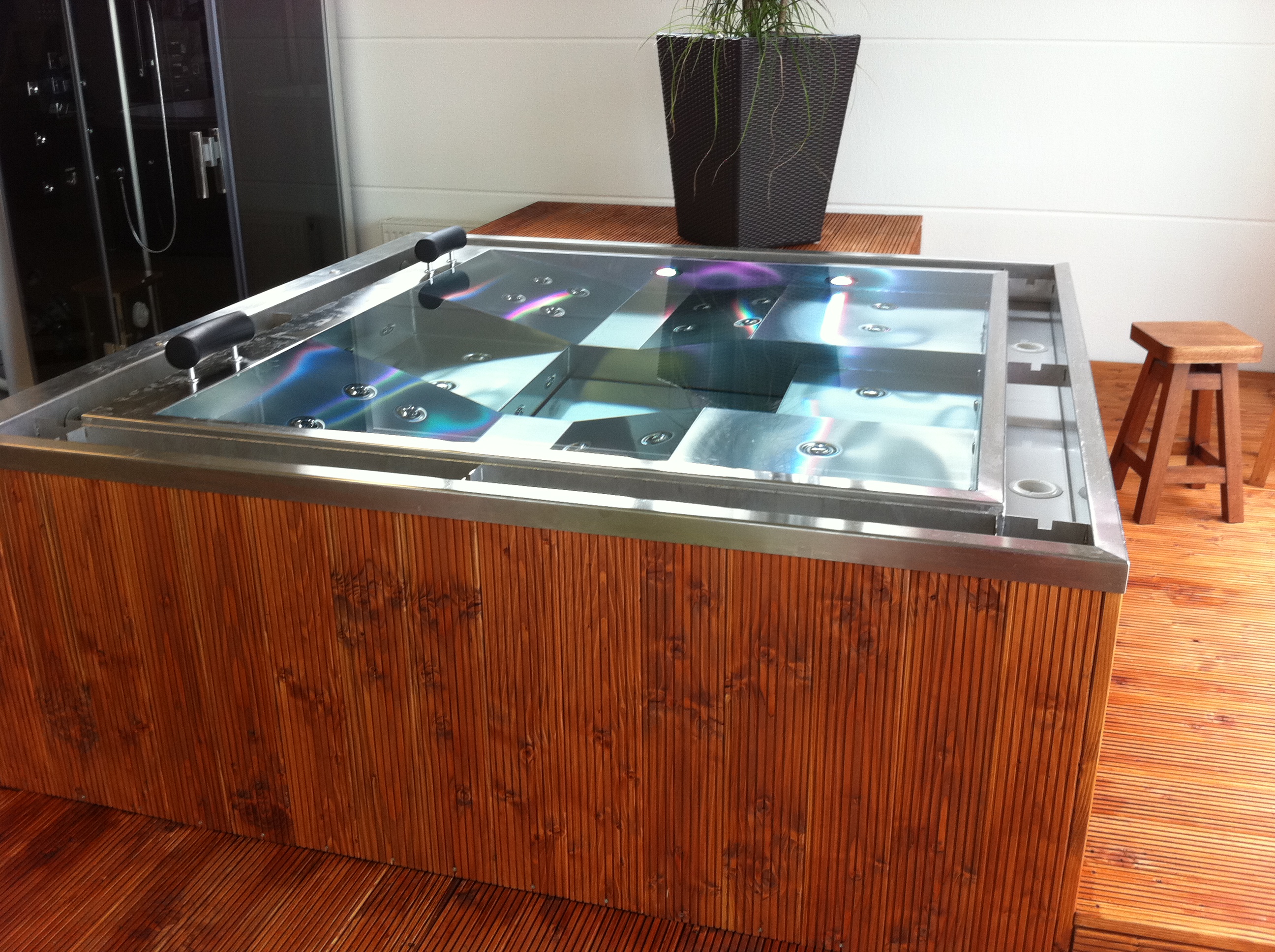 Jacuzzi en inox Elegant