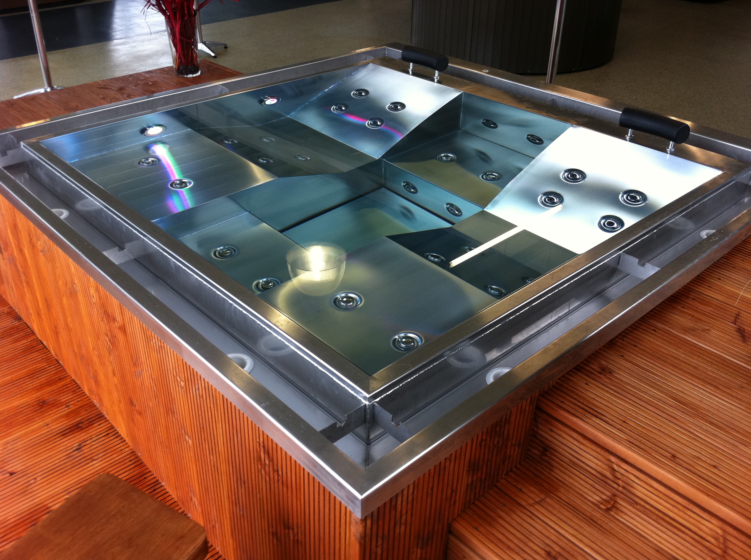 Jacuzzi en inox Elegant