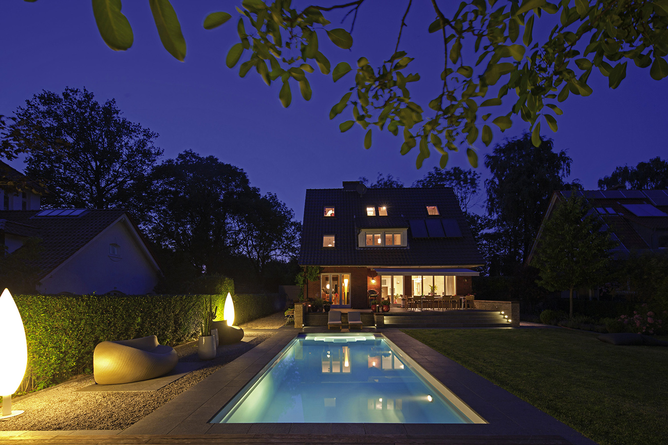 Construction piscine design
