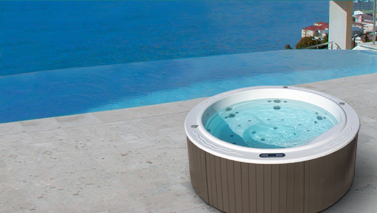 Spa jacuzzi rond 5 places Sundown